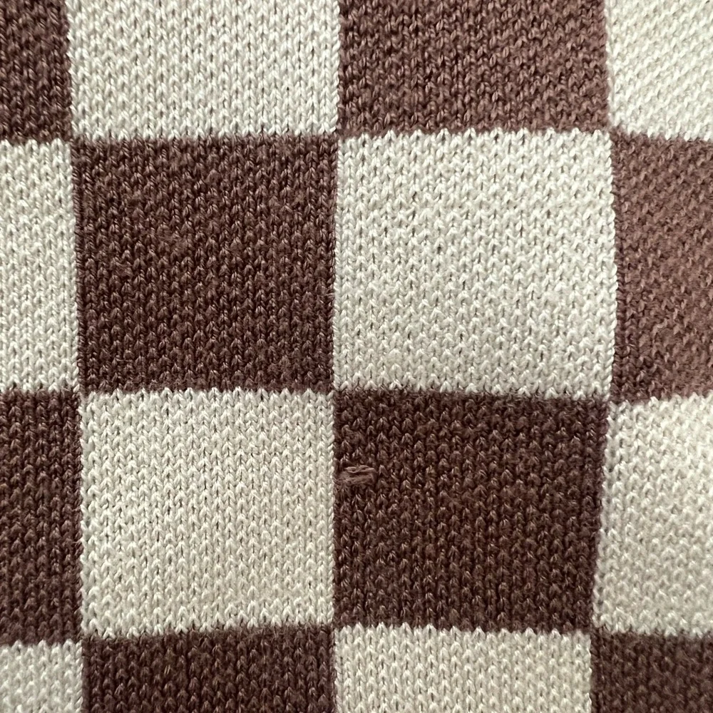 (NWOT) mini checkered dress - Picture 6 of 8